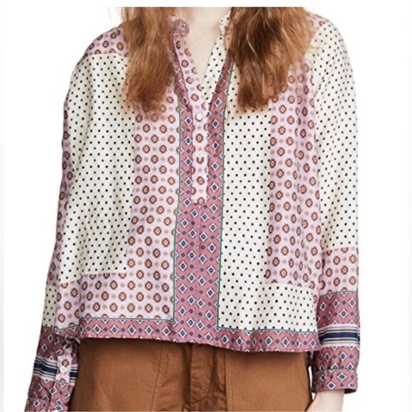 XiRENA Kora Button Down Blouse - Picture 1 of 6